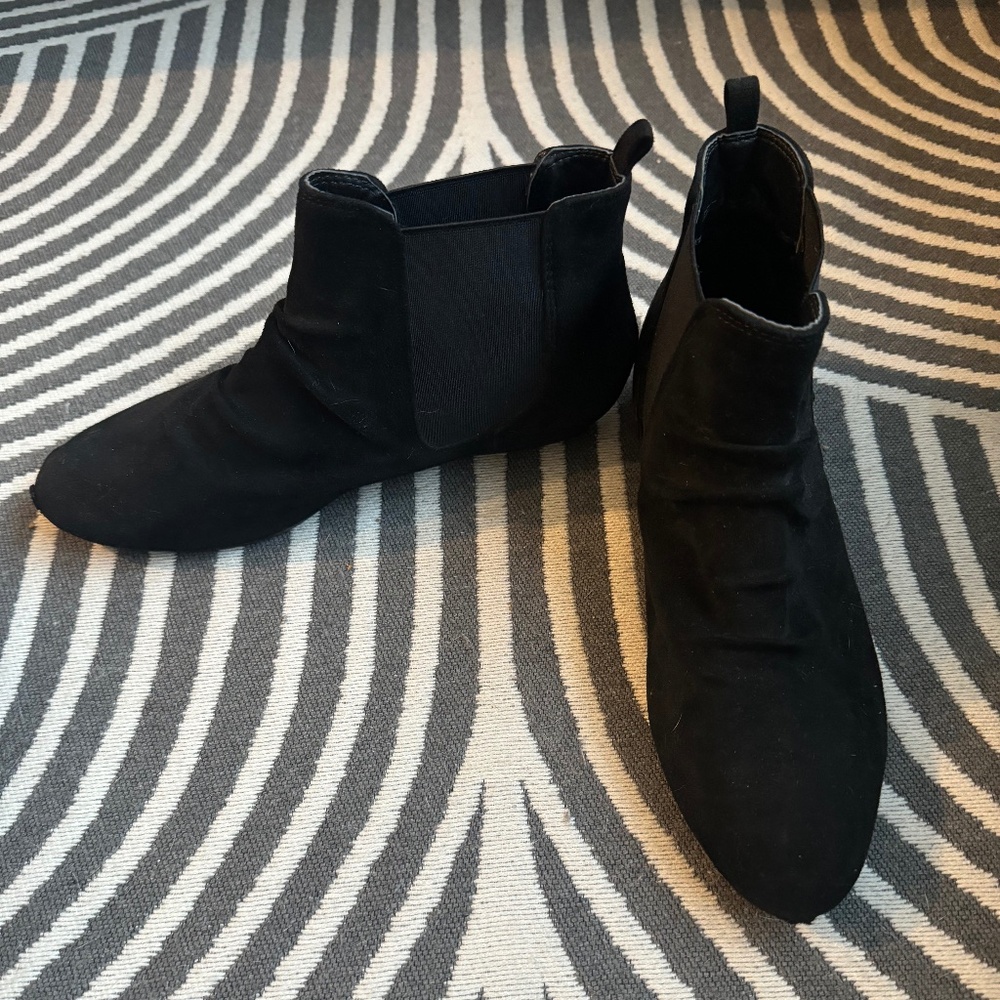 Black Ankle Booties